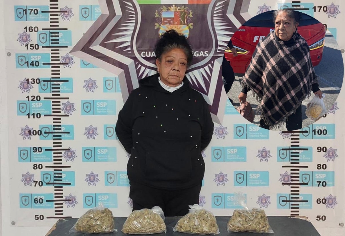 Detienen a “Narco Abuela” con cargamento de droga en la Carretera 30