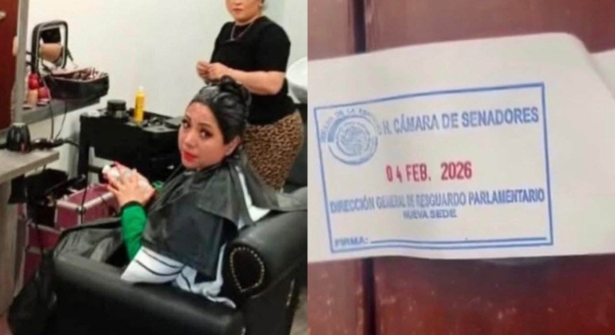 Escándalo en el Senado: Clausuran salón de belleza 