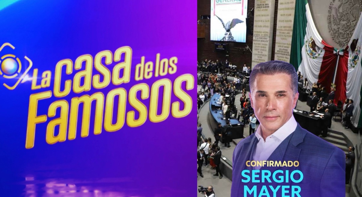 Curules de adorno: El diputado plurinominal Sergio Mayer abandona San Lázaro por la Casa de Los Famosos 