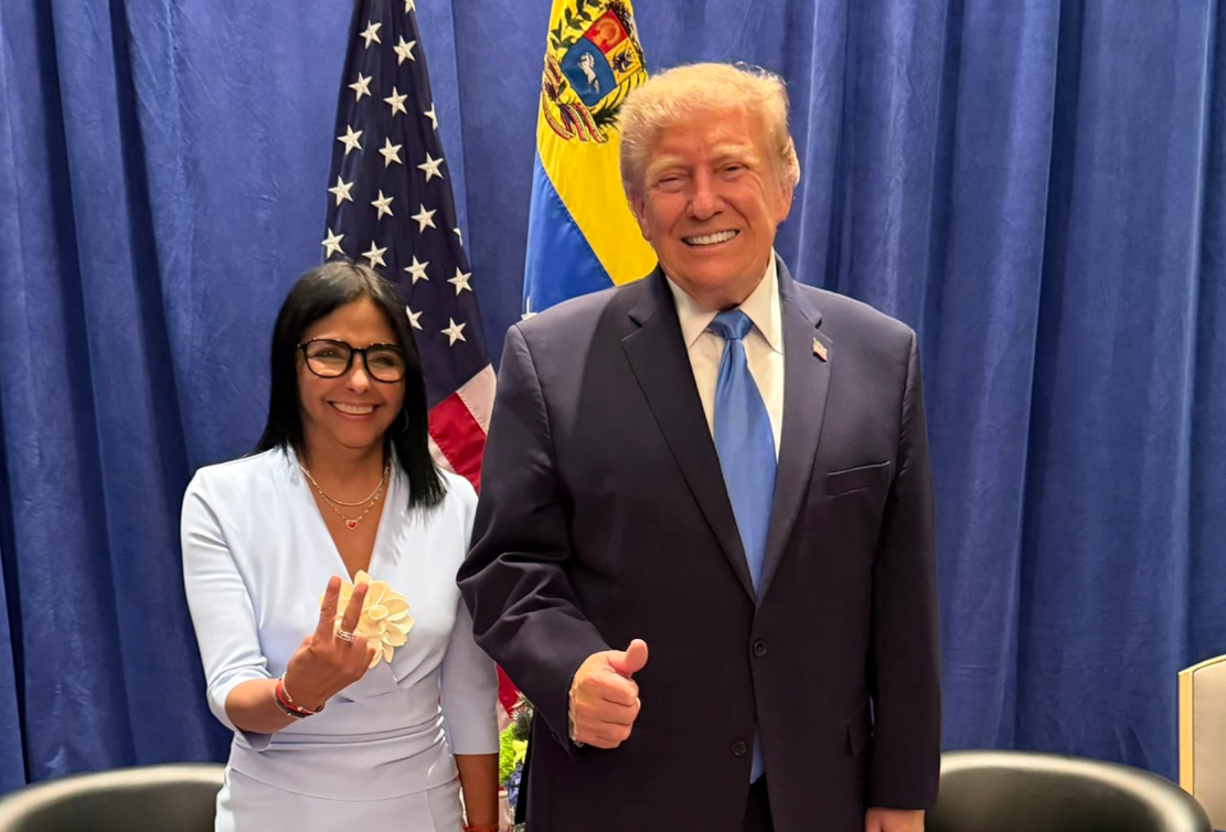 Trump y Delcy Rodríguez se reúnen en Nueva York tras la detención de Maduro y el histórico acuerdo petrolero