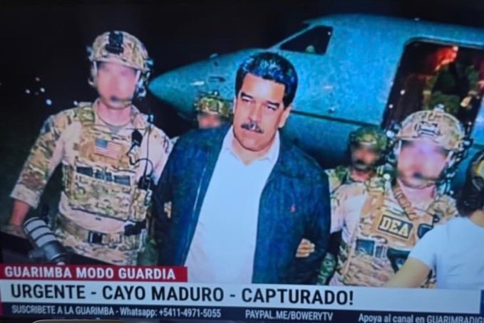 Captura de Nicolás Maduro: EE.UU. ejecuta operación militar nocturna en Venezuela