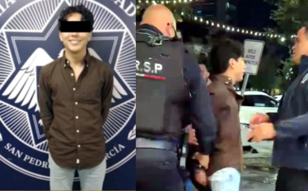 Detienen al influencer Daniel Borjas en San Pedro tras altercado en Centrito Valle